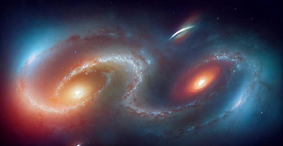 Alinierea galaxiilor la milioane de ani-lumină distanță confirmă cea mai importantă teorie a lui Albert Einstein