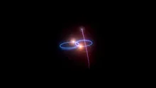 Parcă desprins din SF: o planetă orbitează perpendicular pe un sistem stelar binar