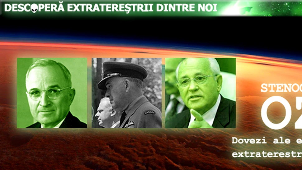 Stenogramele OZN: Dovezi ale existentei extraterestrilor II