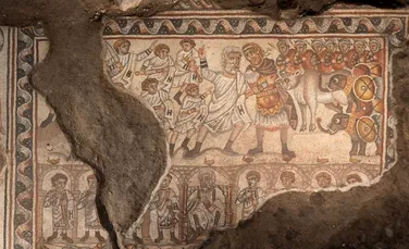 Arheologii au făcut publice imagini cu un mozaic unic în lume. L-ar putea înfăţişa pe unul dintre cei mai importanţi lideri din istorie – FOTO