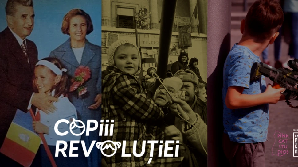 Copiii Revoluției. Povești filmate cu părinții revoluționari și copiii acestora, despre tranziția de la comunism la democrație