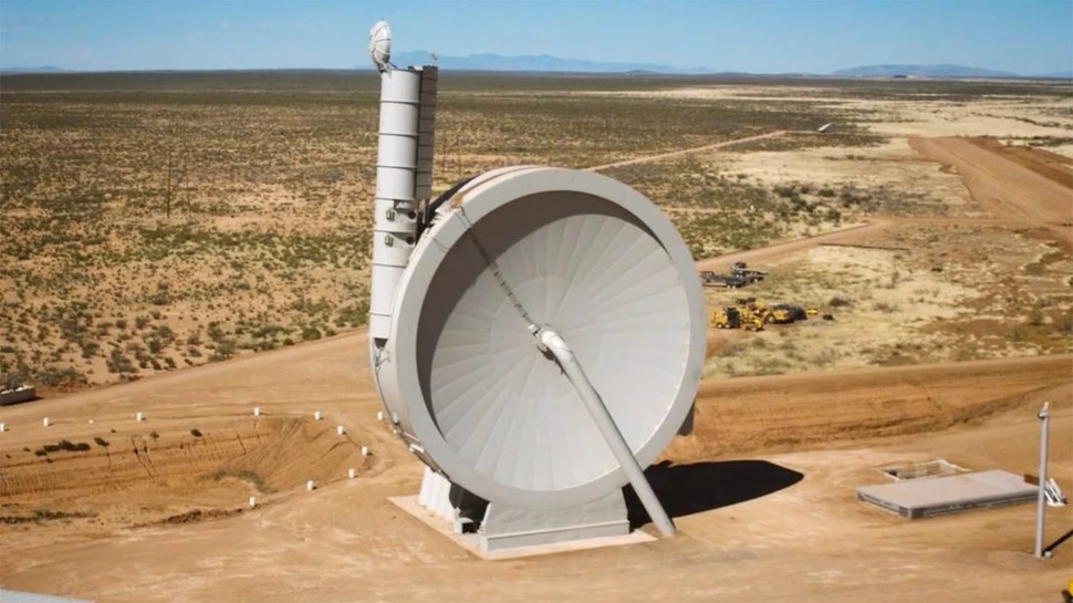 O companie a folosit o centrifugă uriașă pentru a arunca un proiectil în atmosfera superioară