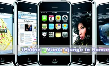 iPhone – mania ajunge in Romania!