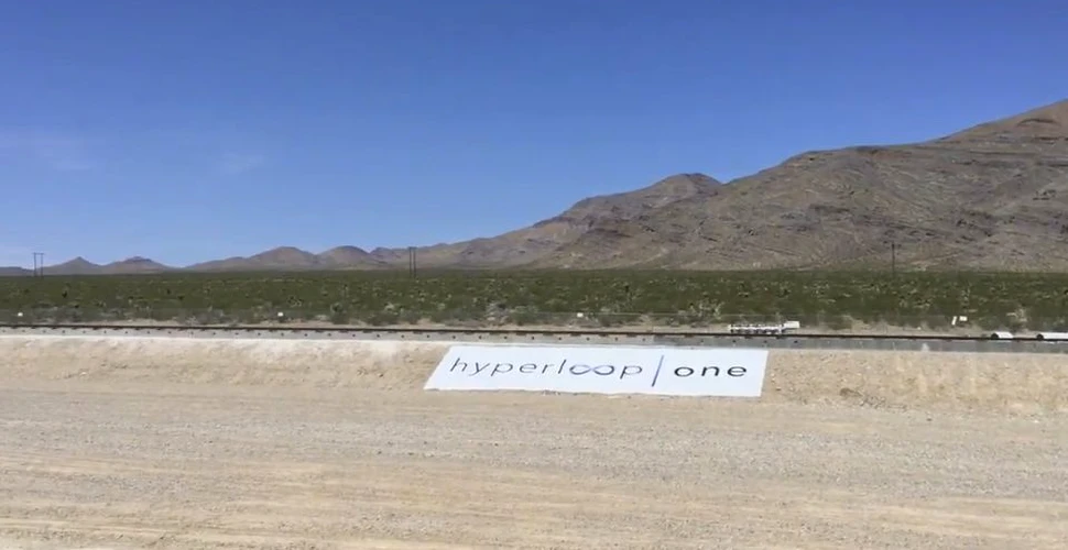 Sistemul Hyperloop a fost testat pentru prima dată. Ce viteză a atins dispozitivul în numai o secundă – VIDEO