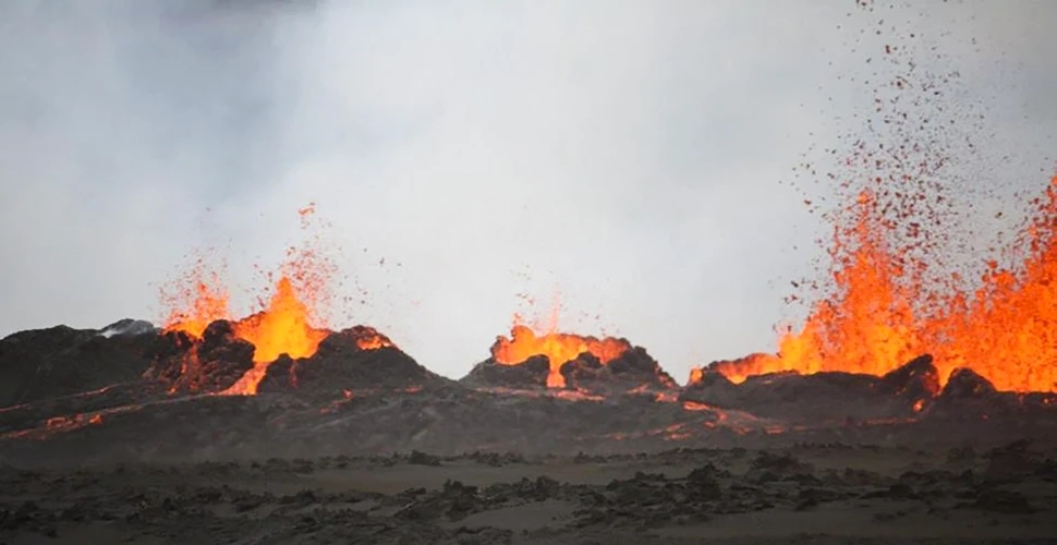 O nouă erupţie în zona vulcanului Bardarbunga. Islanda a coborât alerta de la roşu la portocaliu