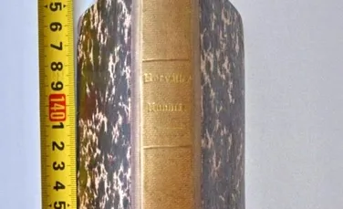 O carte de patrimoniu, din 1787, furată din Biblioteca Academiei Române, pusă la vânzare pe un site de licitații online din Ungaria