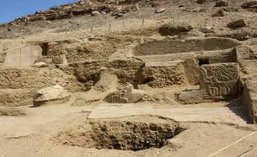 Templu ceremonial vechi de 5.000 de ani, descoperit sub o dună de nisip în Peru