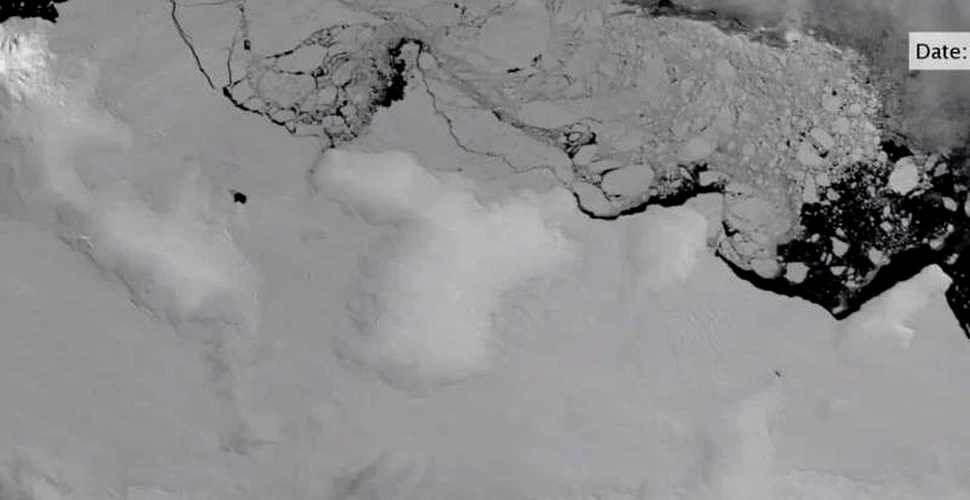 Antarctica se dezintegrează sub acţiunea apei calde a oceanului