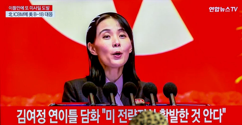Sora lui Kim Jong-un a amenințat SUA și Coreea de Sud