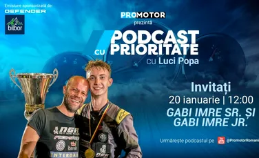 Gabi Imre Sr. și Jr. – povestea lor în drift, la „Podcast cu Prioritate” #61 by ProMotor