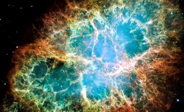 Hubble a surprins ”bătaia inimii” Nebuloasei Crabului. Imagini VIDEO fascinante