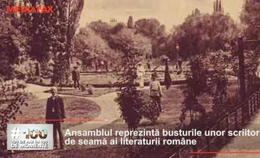 Anul în care a fost inaugurat, în Cişmigiu, ansamblul de statui ”Rondul Român” – 100 de ani în 100 de momente