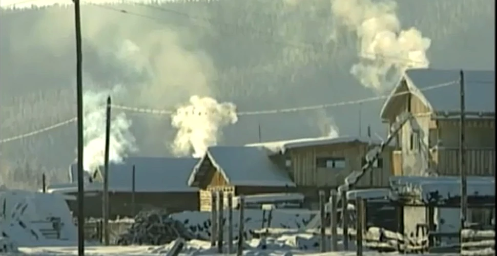 Oymyakon, cel mai friguros loc de pe Pământ. Temperatura scade până la – 70 de grade (VIDEO)