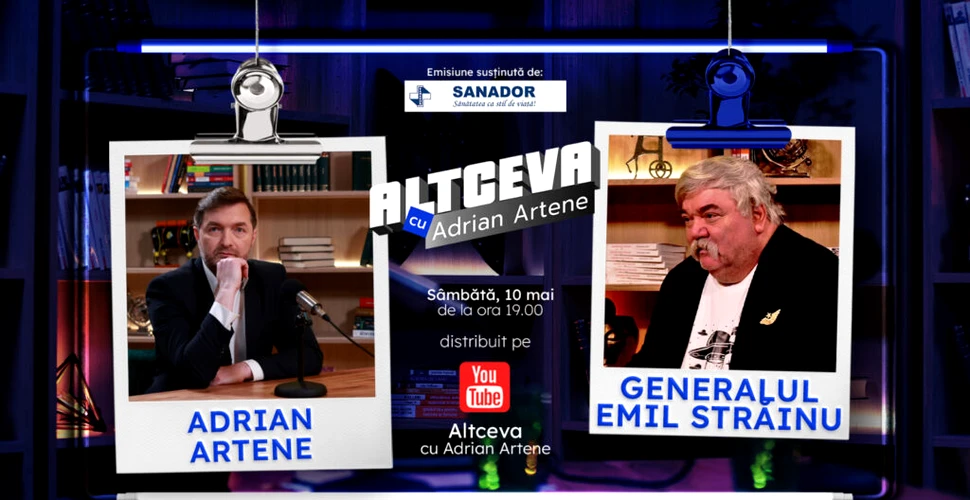 Generalul EMIL STRĂINU demontează TEORIILE CONSPIRAȚIEI care macină întreaga lume! | Altceva cu Adrian Artene