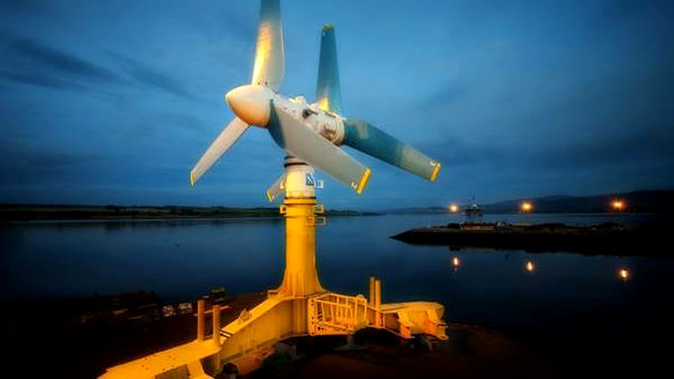 Cea mai mare turbina submarina din lume