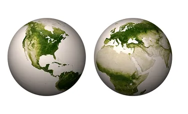 Imagini extraordinare din satelit: Pământul, planeta verde (VIDEO)