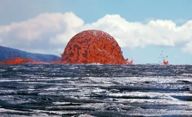 Vulcanul care a erupt în continuu timp de 5 ani. Imagini uimitoare cu „fântânile de lavă”