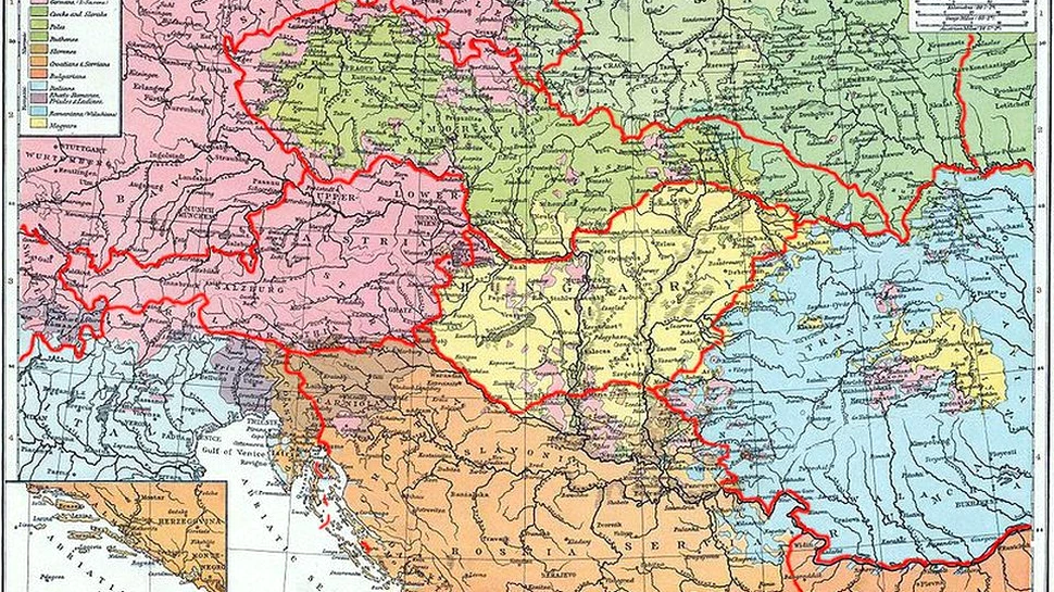 Trasarea frontierelor la finalul Marelui Război