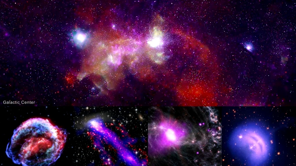 Noi imagini spectaculoase făcute cu ajutorul Observatorului Chandra cu raze X