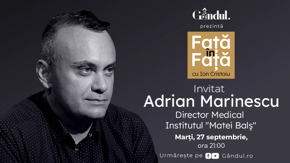 „Față în față cu Ion Cristoiu” începe marți, 27 septembrie, de la ora 21.00