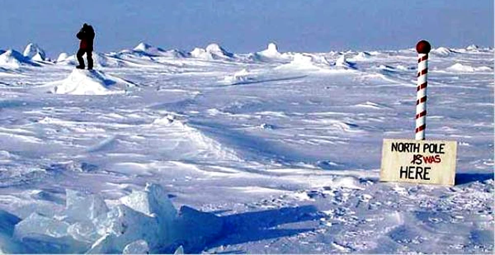 Polul Nord magnetic migreaza cu viteza inspre Rusia