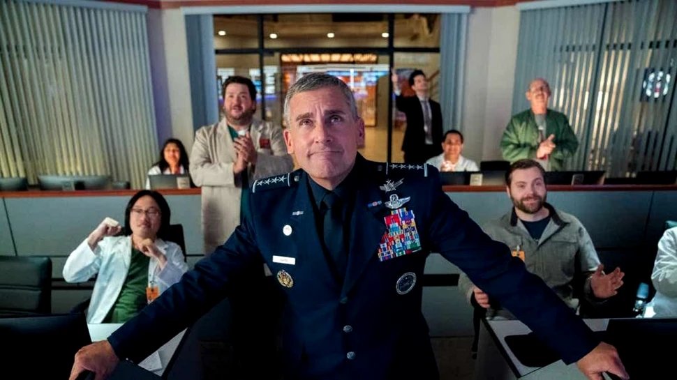 Netflix a fost mai rapid. „Space Force” e o marcă înregistrată a platformei și nu a guvernului american