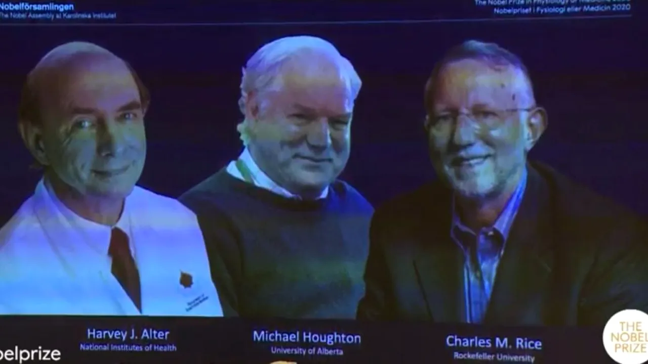castigatori nobel medicina 2020 