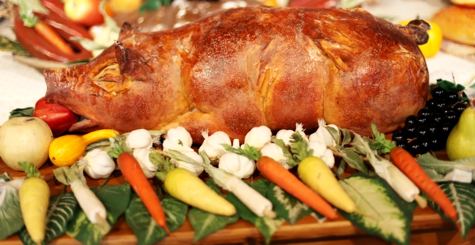 Câţi porci mănâncă românii de Crăciun?
