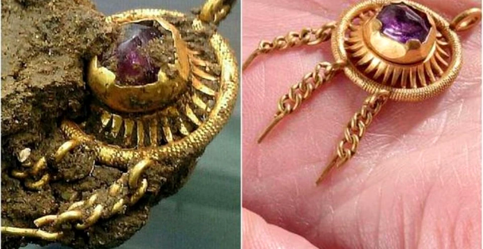 Descoperire spectaculoasă făcută cu detectorul de metale: o bijuterie care a aparţinut unui rege al Angliei