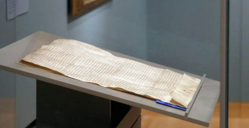 O copie autorizată a Magna Carta a fost oferită Bibliotecii Centrale Universitare