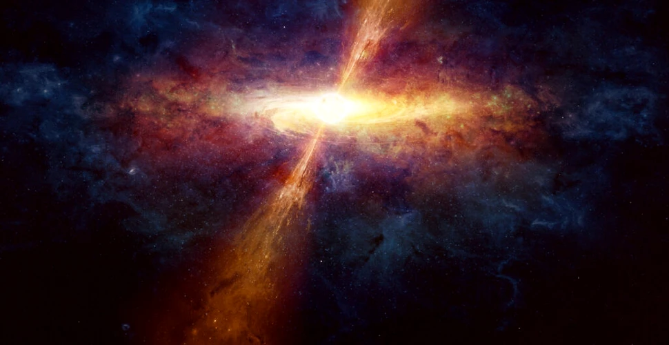 Astronomii au aflat cât cântărește o galaxie care ascunde un quasar