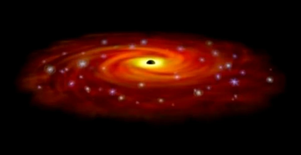 Gaurile negre s-au format inaintea galaxiilor