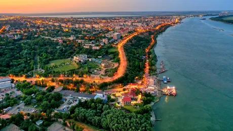 Cea mai lungă faleză fluvială din Europa, aflată în România, va fi modernizată