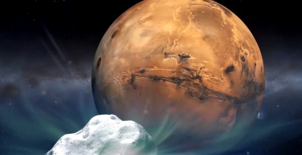 Cometa Siding Spring a schimbat atmosfera de pe Marte. Modificările ar putea fi permanente
