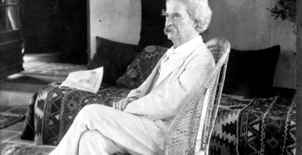 Scriitorul Mark Twain face dezvaluiri socante la un secol dupa moarte