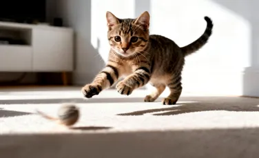 Mister aproape rezolvat: Cum aterizează pisicile mereu în picioare?