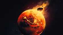 Ce ar putea fi zeci de bulgări misterioși din interiorul planetei Marte?