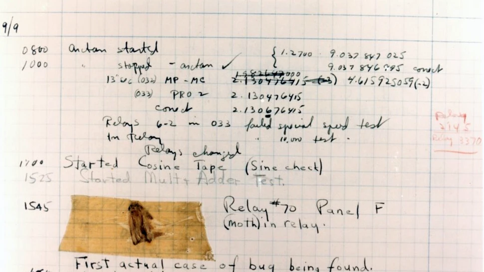 A fost primul bug de computer într-adevăr generat de o insectă?