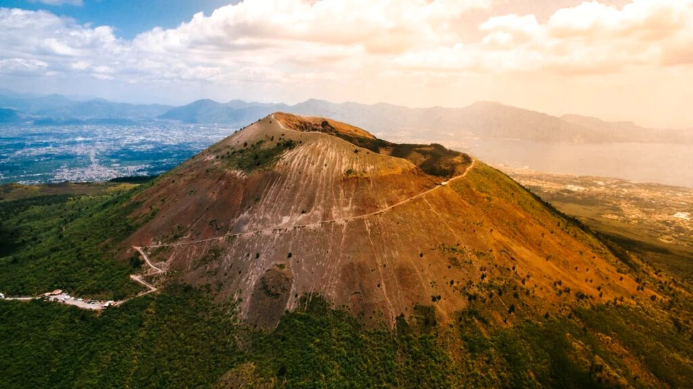 Erupția Vezuviului a transformat creierul unui om în sticlă