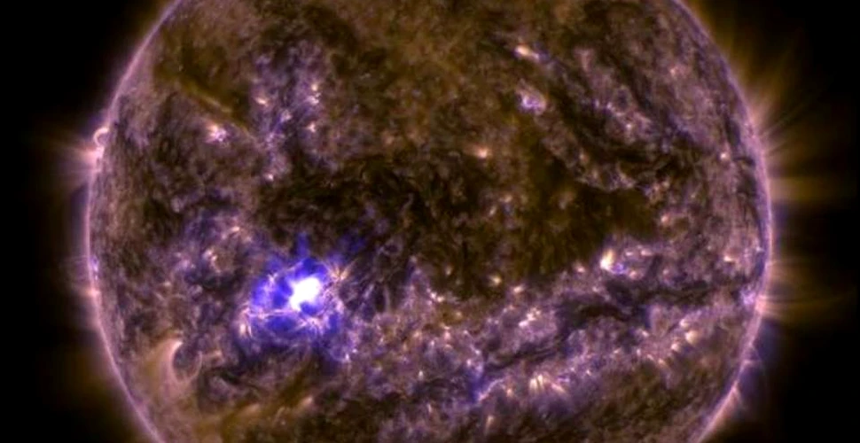 Prima explozie solară puternică din acest an. Imagini spectaculoase surprinse de NASA – VIDEO