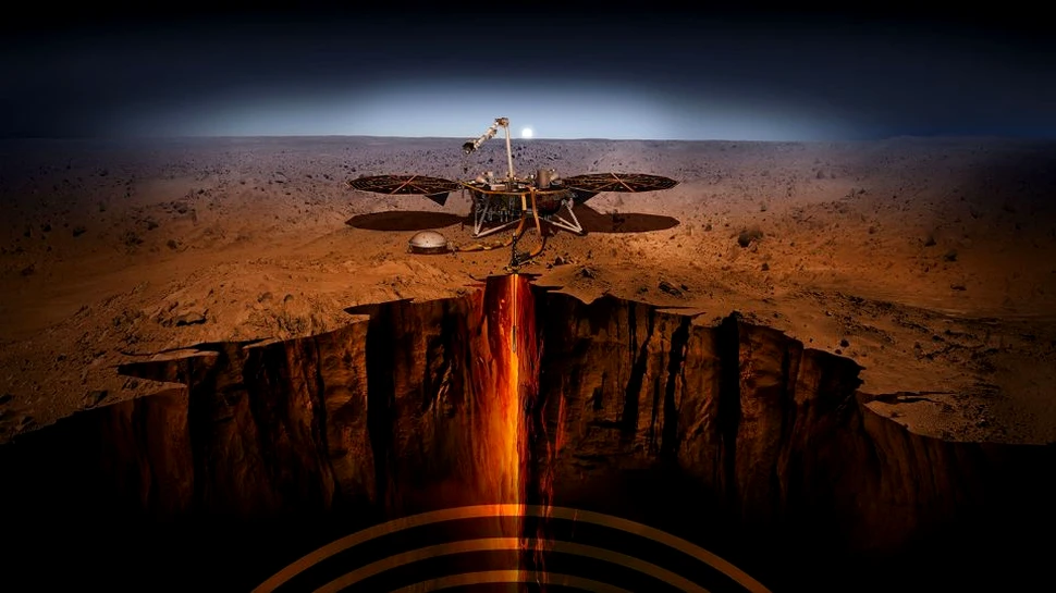 NASA va difuza live prima asolizare pe Marte din ultimii 6 ani