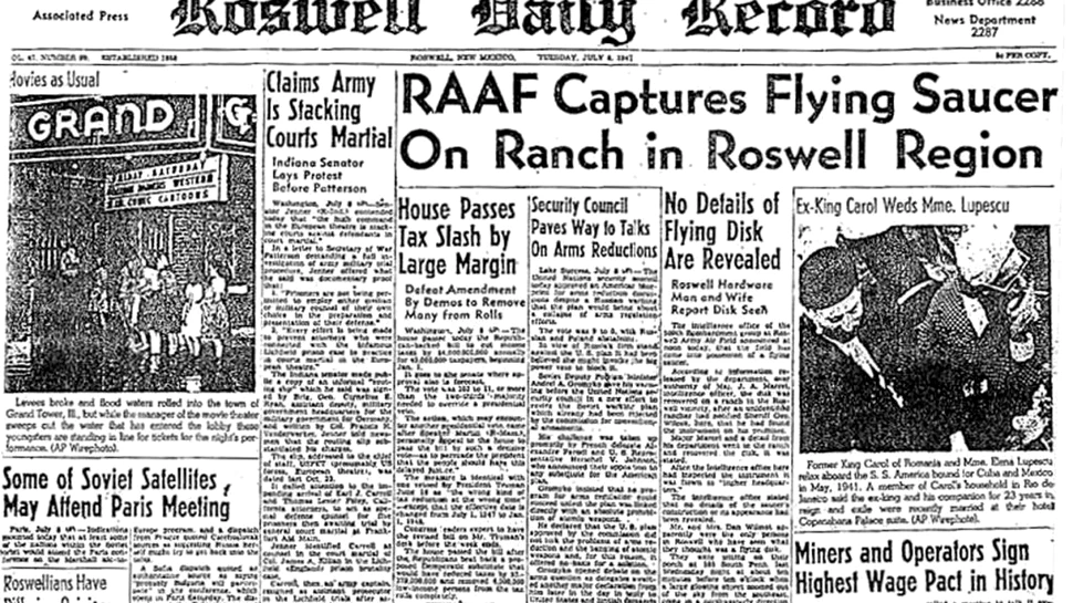 Jurnalul secret al unui ofițer din armata americană ar putea oferi noi indicii despre incidentul Roswell