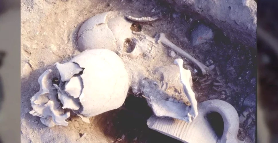 Un războinic bizantin cu maxilar cusut cu aur, descoperit de arheologi în Grecia