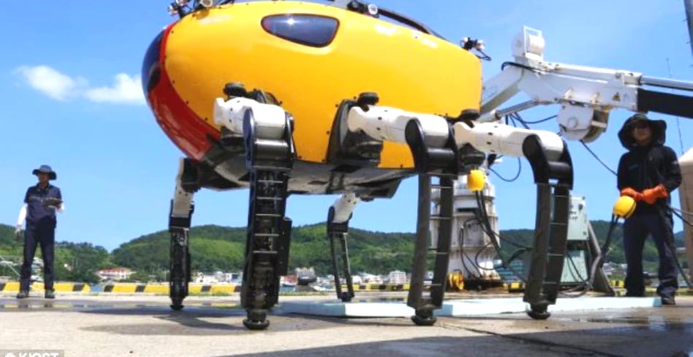 Crabul-robot gigantic – „monstrul” artificial care va explora abisurile (GALERIE FOTO, VIDEO)
