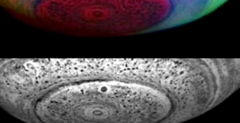 Saturn este “bantuit” de cicloane gigantice