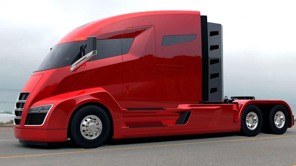 Nikola One, camionul cu motor hibrid capabil să parcurgă distanţe de până la 2000 km fără a fi realimentat – FOTO