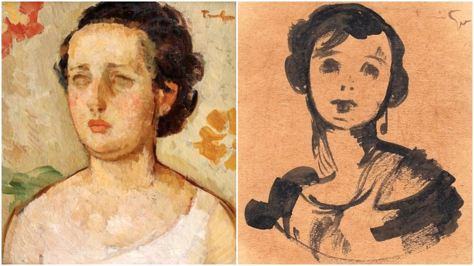 Portretul fiicei lui Nicolae Tonitza, adjudecat la licitație cu 120.000 de euro. Care a fost preferatul colecționarilor