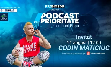 Auto & cinematografe: Codin Maticiuc în „Podcast cu Prioritate” #80 despre Mercedes SL, Ferrari și „Cursa”