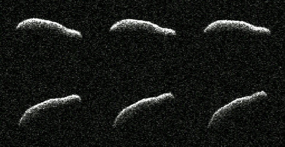 Cel mai alungit asteroid observat vreodată de cercetători a trecut recent pe lângă Pământ