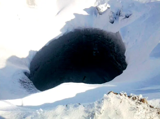 Alt crater descoperit în Siberia